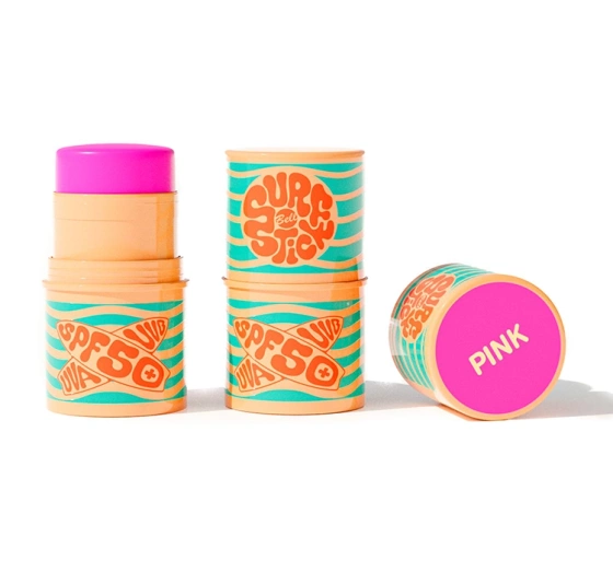 BELL SURF STICK СОНЦЕЗАХИСНИЙ КОЛЬОРОВИЙ СТІК SPF50+ PINK 6,8Г