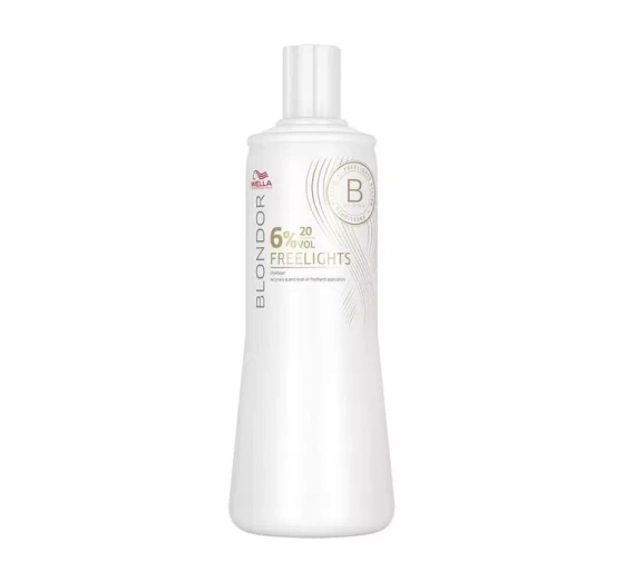 WELLA PROFFESIONALS FREELIGHTS КРЕМОВАЯ ЭМУЛЬСИЯ ДЛЯ ВОЛОС 6% 1000 МЛ