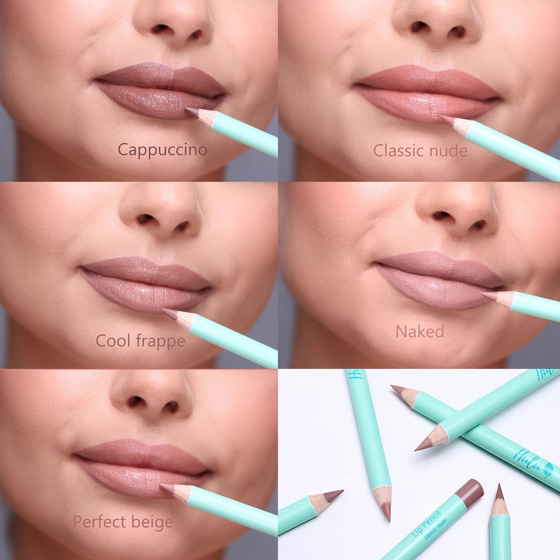 Hulu Lip Pencil олівець для губ Perfect Beige