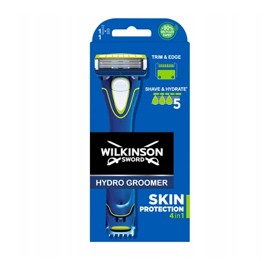 WILKINSON SWORD HYDRO 5 GROOMER БРИТВА ДЛЯ ГОЛІННЯ ДЛЯ ЧОЛОВІКІВ