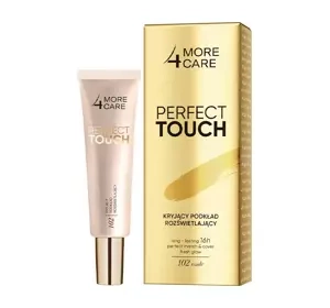 MORE4CARE PERFECT TOUCH ОСВІТЛЮЮЧИЙ КРИЮЧИЙ ТОНАЛЬНИЙ ЗАСІБ 102 NUDE 30МЛ