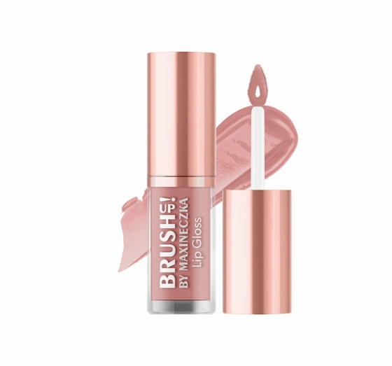 Brush Up блиск для губ з криючою формулою та кремовим блиском 06 Light Nude 3,8г