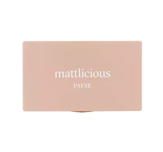 PAESE MATTLICIOUS ПАЛЕТКА ТЕНЕЙ ДЛЯ ВЕК 12Г