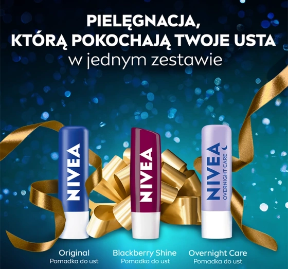 Нажмите на картинку, чтобы ее увеличить NIVEA Love Essential Trio набор гигиенических помад 3 x 4,8 г
