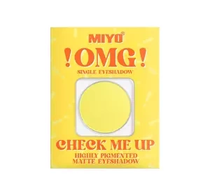 MIYO OMG MATTE EYESHADOW МАТОВЫЕ ТЕНИ ДЛЯ ВЕК 10 SUNFLOWER 1,3Г