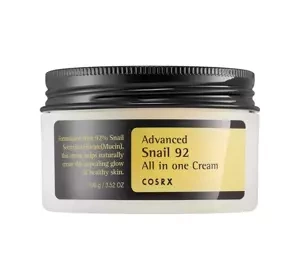 COSRX ADVANCED SNAIL 92 ALL IN ON CREAM КРЕМ ЗІ СЛИЗОМ РАВЛИКА 100Г