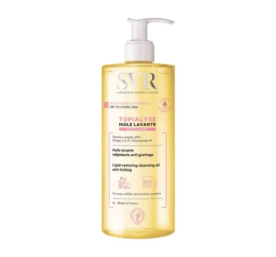 SVR TOPIALYSE HUILE LAVANTE MICELLAIRE МАСЛО ДЛЯ МЫТЬЯ И КУПАНИЯ 1000МЛ