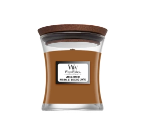 Woodwick Small Jar Candle ароматична свічка Santal Myrrh 85 г