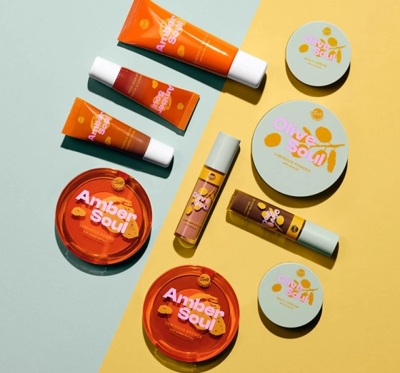 Bell Amber Soul база для обличчя з ефектом сяйва 01 Sparkly Amber 30г