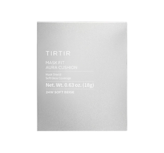 TIRTIR Mask Fit Aura Cushion освітлюючий тональний засіб для обличчя 24W Soft Beige 18 г