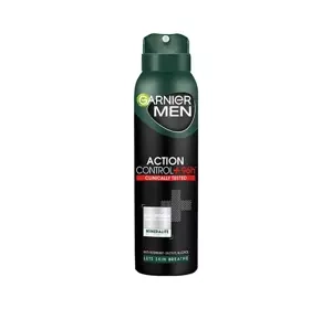 GARNIER MEN ACTION CONTROL+ 96H АНТИПЕРСПІРАНТ-СПРЕЙ ДЛЯ ЧОЛОВІКІВ 150ML