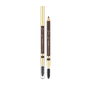 Eveline Brow & Go! олівець для брів зі щіточкою 02 Medium Brown 0,1 г