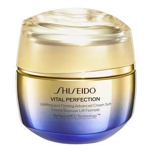 Shiseido Vital Perfection Uplifting and Firming Advanced Cream Soft підтягуючий крем для обличчя 50 мл