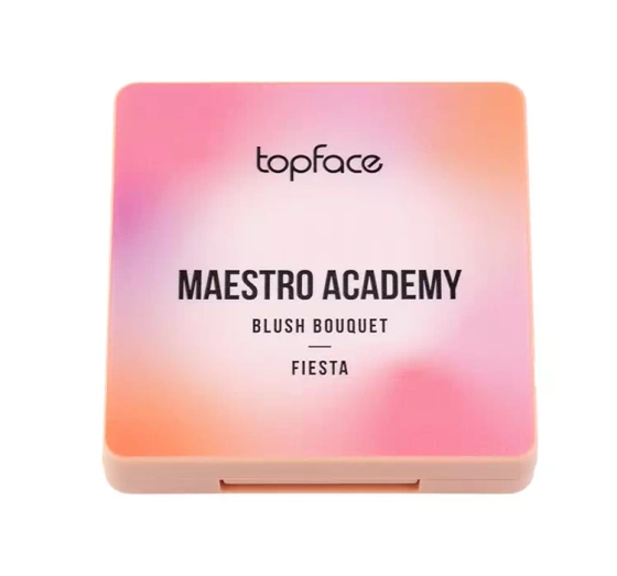 TOPFACE MAESTRO ACADEMY BLUSH BOUQUET ПАЛЕТКА ДЛЯ МАКІЯЖУ 02 FIESTA 8Г