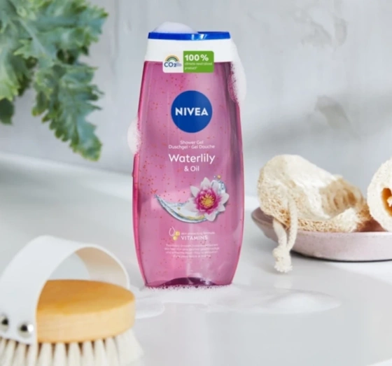 NIVEA CARE SHOWER ГЕЛЬ ДЛЯ ДУШУ WATERLILY & OIL 250МЛ
