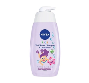NIVEA KIDS 3 IN 1 SHOWER & SZAMPOO ГЕЛЬ ДЛЯ МЫТЬЯ ТЕЛА И ВОЛОС BERRY 500МЛ