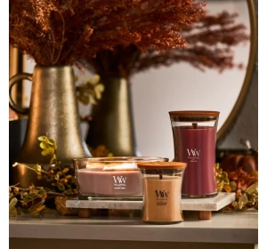 Woodwick Elipse Jar Candle ароматическая свеча Patchouli Creme 453,6 г