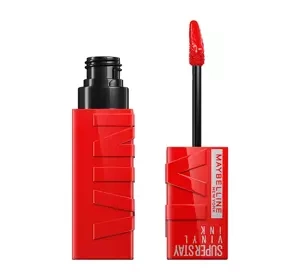 MAYBELLINE SUPERSTAY VINYL INK ВИНИЛОВАЯ ПОМАДА ДЛЯ ГУБ 25 RED-HOT 4,2МЛ