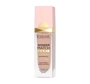 EVELINE WONDER MATCH LUMI ОСВЕТЛЯЮЩЕЕ ТОНАЛЬНОЕ СРЕДСТВО 20 NUDE 30МЛ