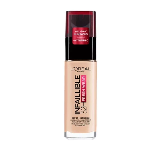 LOREAL INFAILLIBLE 24H FRESH WEAR СТОЙКОЕ ТОНАЛЬНОЕ СРЕДСТВО 20 IVORY 30МЛ