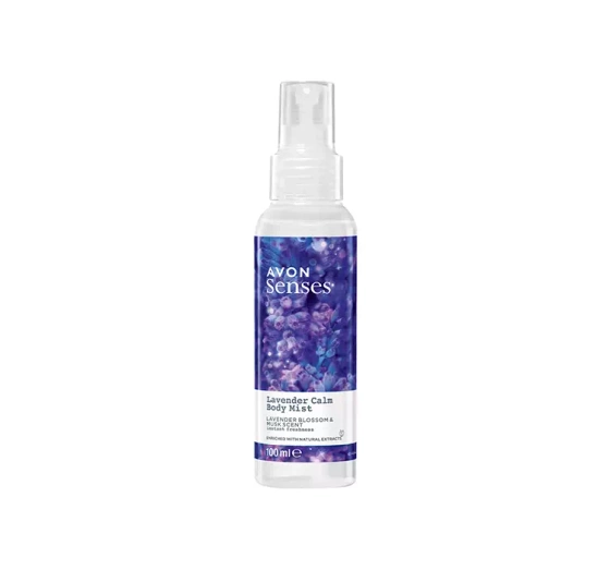 AVON SENSES СПРЕЙ ДЛЯ ТЕЛА LAVENDER CALM 100МЛ