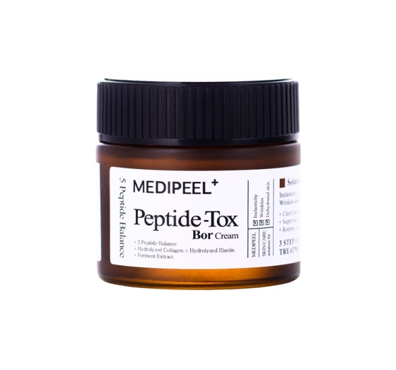MEDIPEEL Peptide-Tox Bor Cream крем для лица против морщин с пептидами 50 г