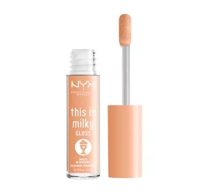 NYX Professional Makeup This Is Milky блеск для губ 17 Milk N Hunny 4мл