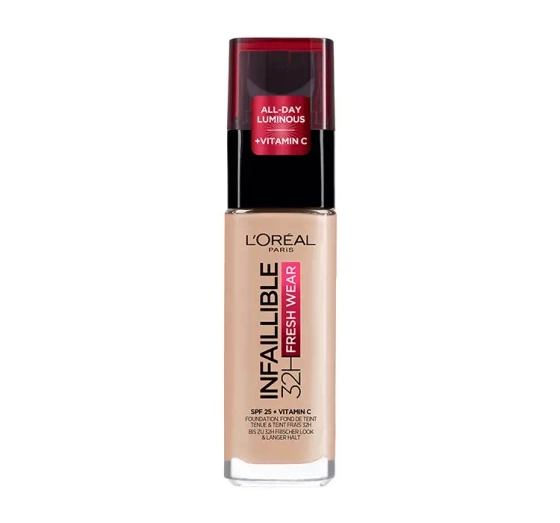 LOREAL INFAILLIBLE 24H FRESH WEAR СТІЙКИЙ ТОНАЛЬНИЙ ЗАСІБ 60 ROSE IVORY 30МЛ