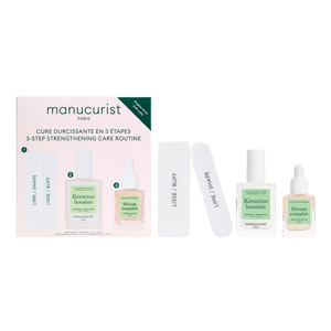 Manucurist 3-Step Strengthening Care Routine — укрепляющий набор для ухода за мягкими и поврежденными ногтями