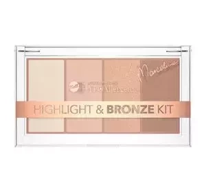 BELL HYPOALLERGENIC HIGHLIGHT&BRONZE KIT НАБІР ХАЙЛАЙТЕРІВ І БРОНЗЕРА 20Г