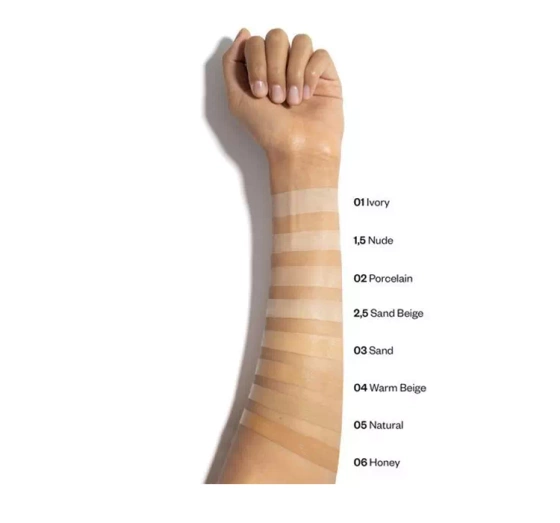 PAESE NANOREVIT СТІЙКИЙ ТОНАЛЬНИЙ ЗАСІБ З НАТУРАЛЬНИМ ФІНІШЕМ 02 PORCELAIN 30МЛ