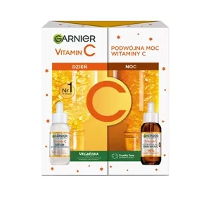 GARNIER VITAMIN C ПОДАРУНКОВИЙ НАБІР СИРОВАТКА НА ДЕНЬ + НІЧ