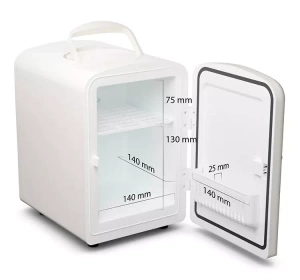 FLUFF БІЛИЙ КОСМЕТИЧНИЙ МІНІ-ХОЛОДИЛЬНИК