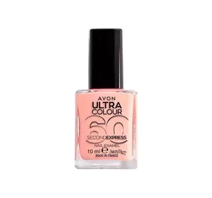 AVON ULTRA COLOUR 60 SECOND EXPRESS ШВИДКОСОХНУЧИЙ ЛАК ДЛЯ НІГТІВ THINK FAST PINK 10МЛ