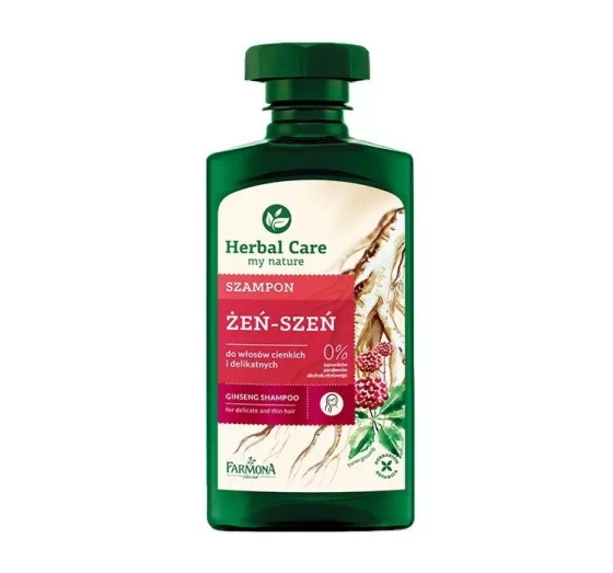 FARMONA HERBAL ШАМПУНЬ ДЛЯ ТОНКИХ ВОЛОС ЖЕНЬШЕНЬ