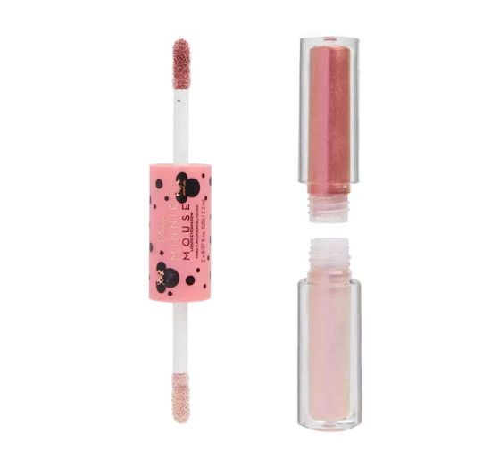 MINNIE MOUSE AND MAKEUP REVOLUTION ДВУХСТОРОННИЕ ЖИДКИЕ ТЕНИ ДЛЯ ВЕК 2X2,2ML