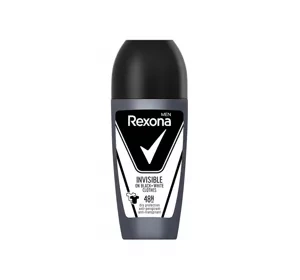 REXONA MEN INVISIBLE BLACK+WHITE ШАРИКОВЫЙ АНТИПЕРСПИРАНТ ДЛЯ МУЖЧИН 50МЛ