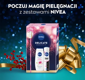 NIVEA Delicate набор косметики по уходу за телом: гель для душа + антиперспирант-спрей