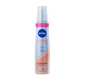 NIVEA FLEXIBLE CURLS&CARE MOUSSE ПІНКА ДЛЯ ВОЛОССЯ 150МЛ