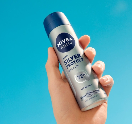 NIVEA MEN SILVER PROTECT АНТИПЕРСПИРАНТ-СПРЕЙ