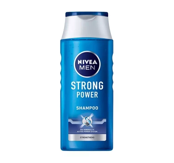 NIVEA MEN STRONG POWER ШАМПУНЬ ПРОТИ ЛУПИ 400МЛ