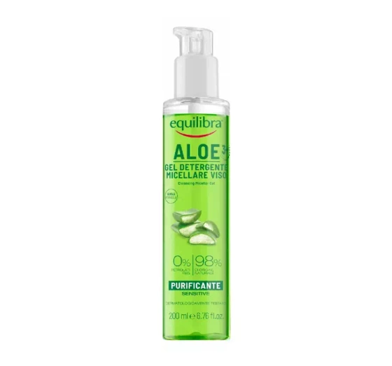 EQUILIBRA ALOE BELLEZA NATURALE ОЧИЩАЮЩИЙ МИЦЕЛЛЯРНЫЙ ГЕЛЬ С АЛОЭ 200МЛ