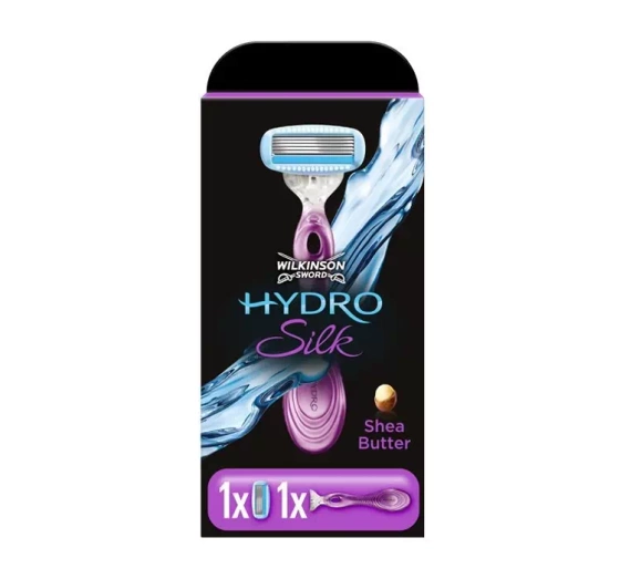WILKINSON SWORD HYDRO SILK СТАНОК ДЛЯ ГОЛІННЯ ДЛЯ ЖІНОК ЗІ ЗМІННИМИ КАРТРИДЖАМИ