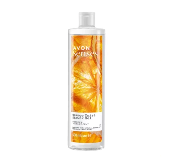 AVON SENSES ГЕЛЬ ДЛЯ ДУША ORANGE TWIST 500МЛ