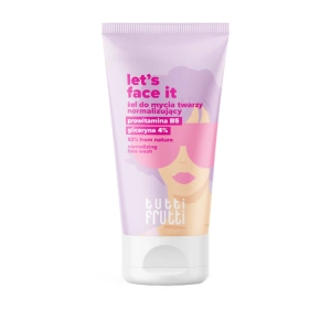 FARMONA TUTTI FRUTTI LET'S FACE IT НОРМАЛИЗИРУЮЩИЙ ГЕЛЬ ДЛЯ УМЫВАНИЯ 150МЛ