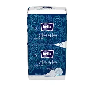 BELLA IDEALE STAYDRAI NORMAL ГИГИЕНИЧЕСКИЕ ПРОКЛАДКИ С КРЫЛЬЦАМИ 20 ШТУК