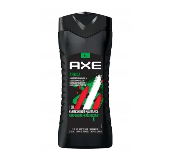 AXE AFRICA ЧОЛОВІЧИЙ ГЕЛЬ ДЛЯ ДУШУ  400 МЛ