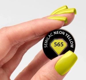 SEMILAC GARDEN PARTY УФ ГЕЛЬ-ЛАК 565 NEON YELLOW 7МЛ