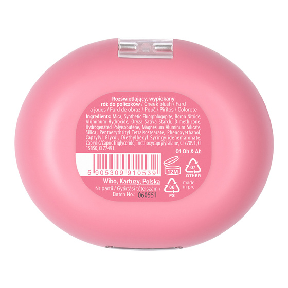 Lovely Stay Pink осветляющая румяна 3,5г