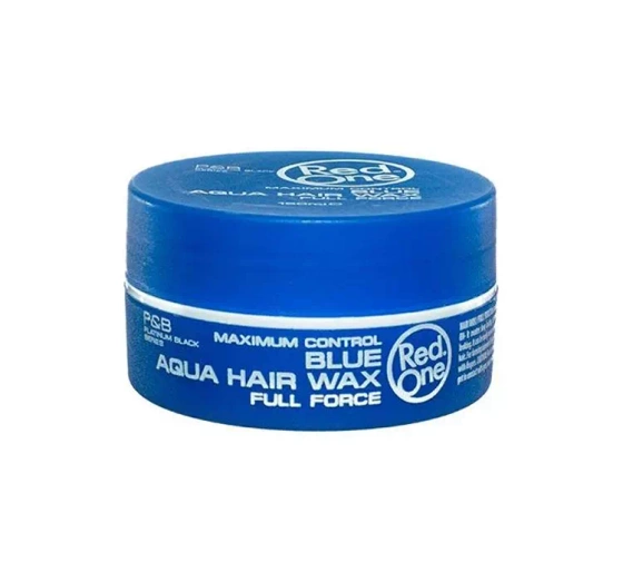 RED ONE MAXIMUM CONTROL BLUE AQUA HAIR WAX FULL FORCE ВІСК ДЛЯ МОДЕЛЮВАННЯ ВОЛОССЯ 150МЛ